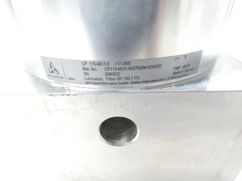 WITTENSTEIN CP115-MO1-5-111-000 NSNP