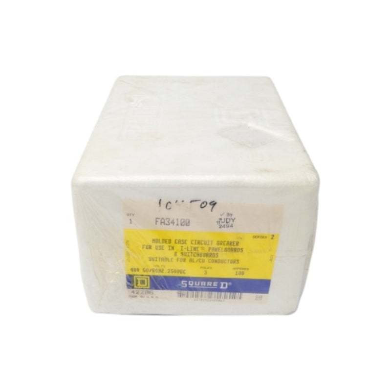 SQUARE D FA34100 SER. 2 480VAC 100A NSFS