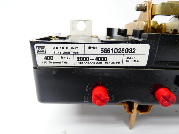 CUTLER HAMMER LA3400PT 600VAC 400A UNMP