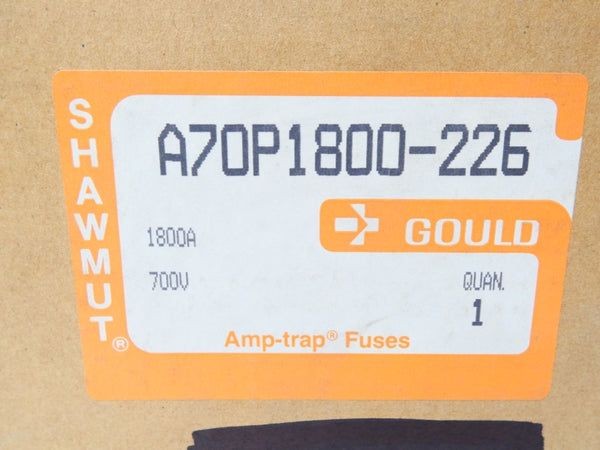 GOULD SHAWMUT A70P1800-226 700V 1800A NSFS