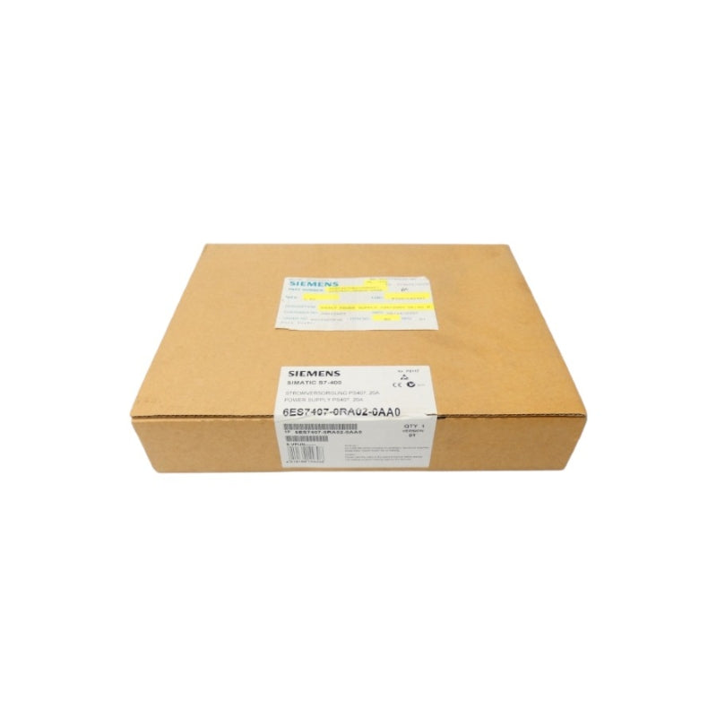 SIEMENS 6ES7407-0RA02-0AA0 120/230V 20A VER. 01 NSFS