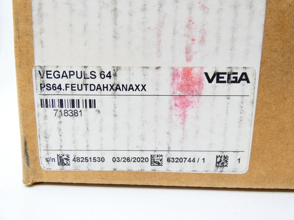 VEGA VEGAPLUS64 PS64.FEUTDAHXANAXX 12-35VDC NSMP