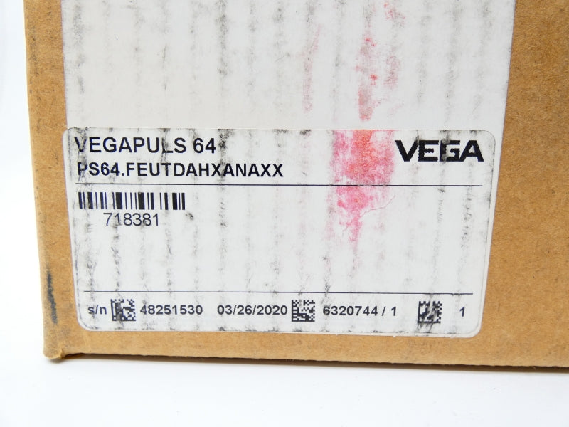 VEGA VEGAPLUS64 PS64.FEUTDAHXANAXX 12-35VDC NSMP