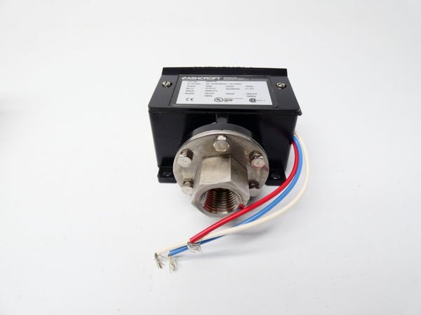 ASHCROFT B464SX07 480VAC 15A 100PSI NSMP