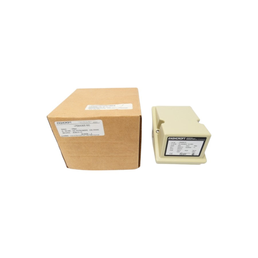 ASHCROFT LPSN4GB25X2C 480VAC 15A 200PSI NSMP