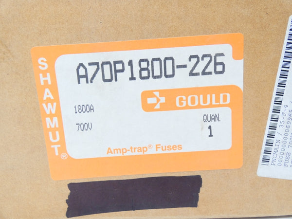 GOULD SHAWMUT A70P1800-226 700V 1800A NSMP