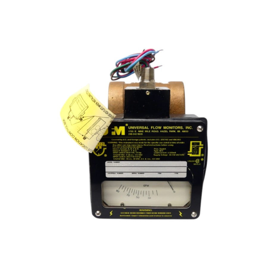 UFM WVM90GM-16-X7WL 125/250VAC 11A 2-1/4" NSNP