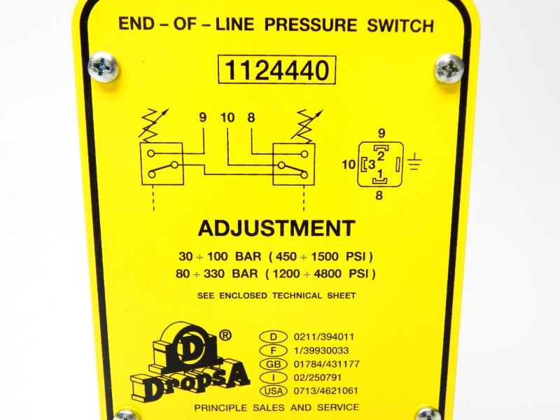 DROPSA 1124440 1200-4800PSI NSNP