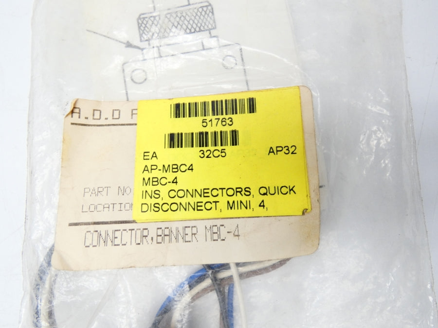 BANNER ENGINEERING MBC-4 AP-MBC4 51763 NSMP