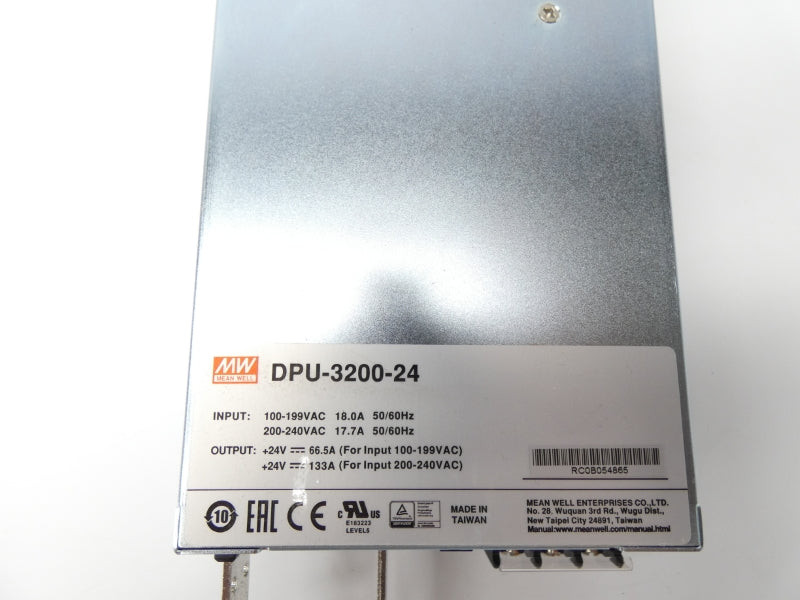 MEAN WELL DPU-3200-24 200-240VAC 18.0A NSMP