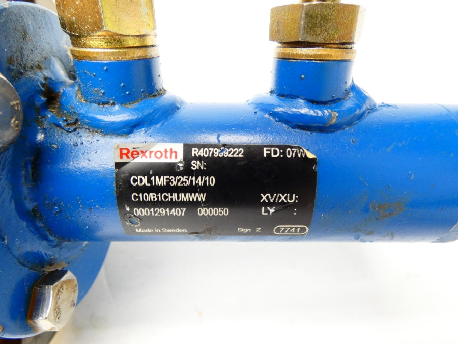 REXROTH R407999222 CDL1MF3/25/14/10 UNMP
