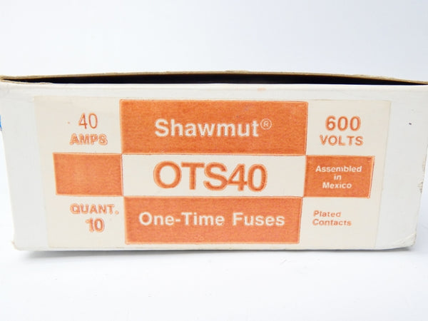 GOULD SHAWMUT OTS40 600VAC 40A (PKG OF 10) NSMP