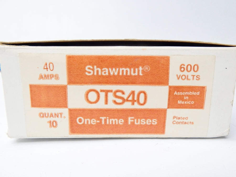 GOULD SHAWMUT OTS40 600VAC 40A (PKG OF 10) NSMP