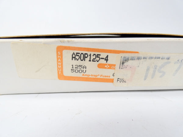 GOULD SHAWMUT A50P12-4 500VAC 125A (PKG OF 5) NSMP