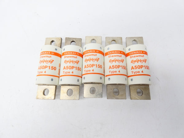 GOULD SHAWMUT A50P150-4 500VAC 150A (PKG OF 5) NSMP