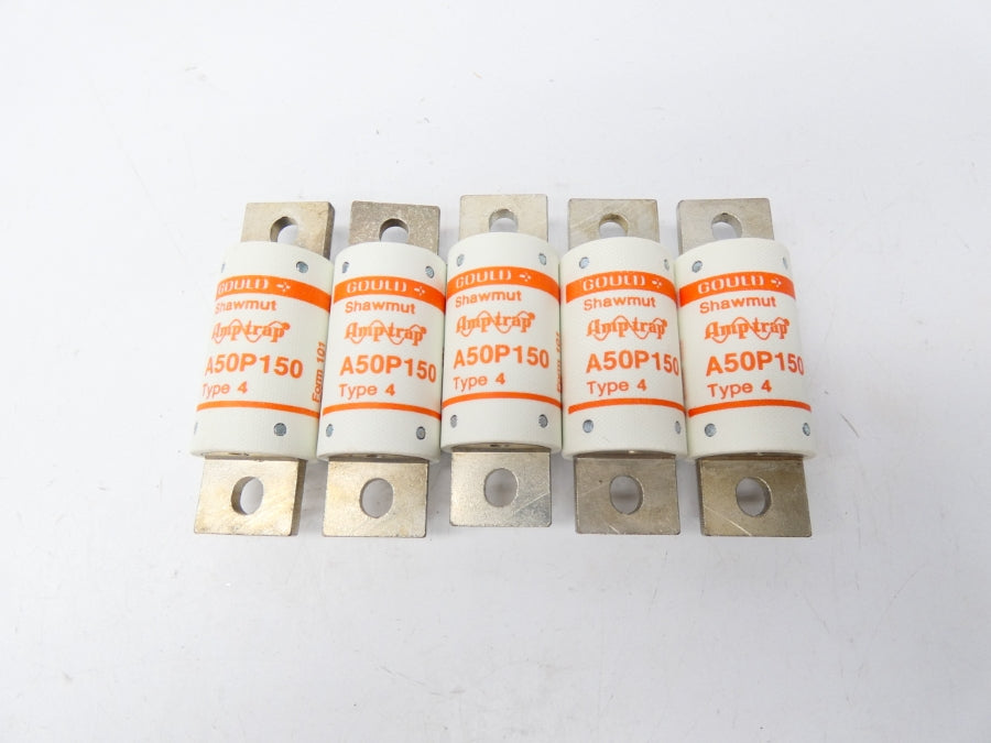 GOULD SHAWMUT A50P150-4 500VAC 150A (PKG OF 5) NSMP