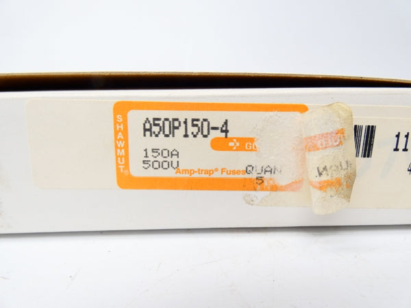 GOULD SHAWMUT A50P150-4 500VAC 150A (PKG OF 5) NSMP