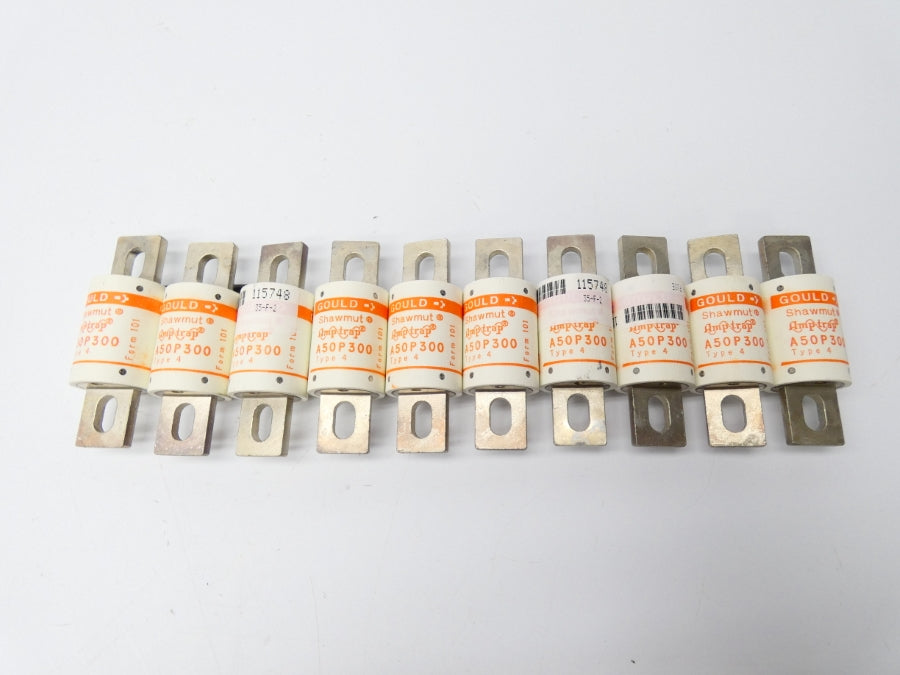 GOULD SHAWMUT A50P300-4 500VAC 300A (PKG OF 10) NSMP