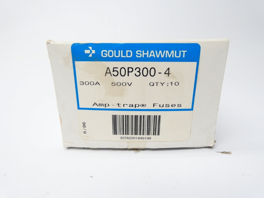 GOULD SHAWMUT A50P300-4 500VAC 300A (PKG OF 10) NSMP