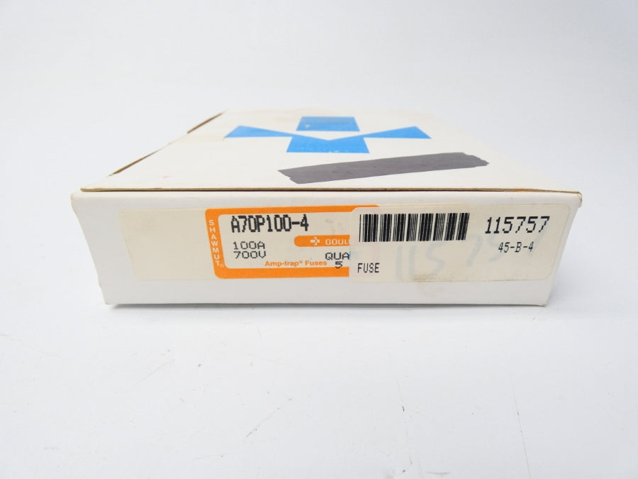 GOULD SHAWMUT A70P100-4 700VAC 100A (PKG OF 5) NSFS