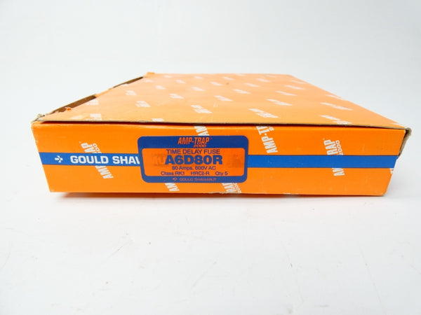 GOULD SHAWMUT A6D80R 600VAC 80A NSMP