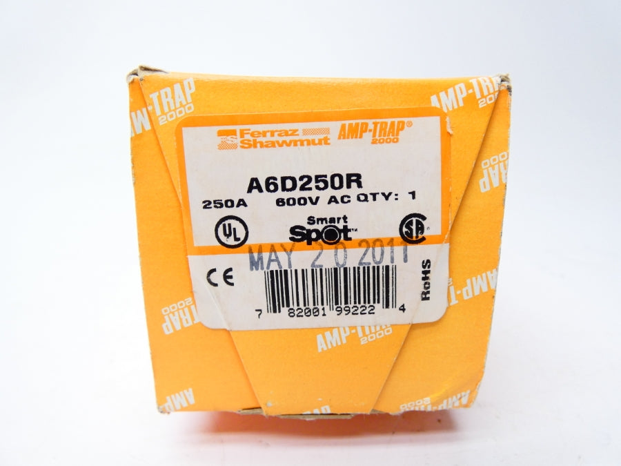 FERRAZ SHAWMUT A6D250R 600VAC 250A NSMP