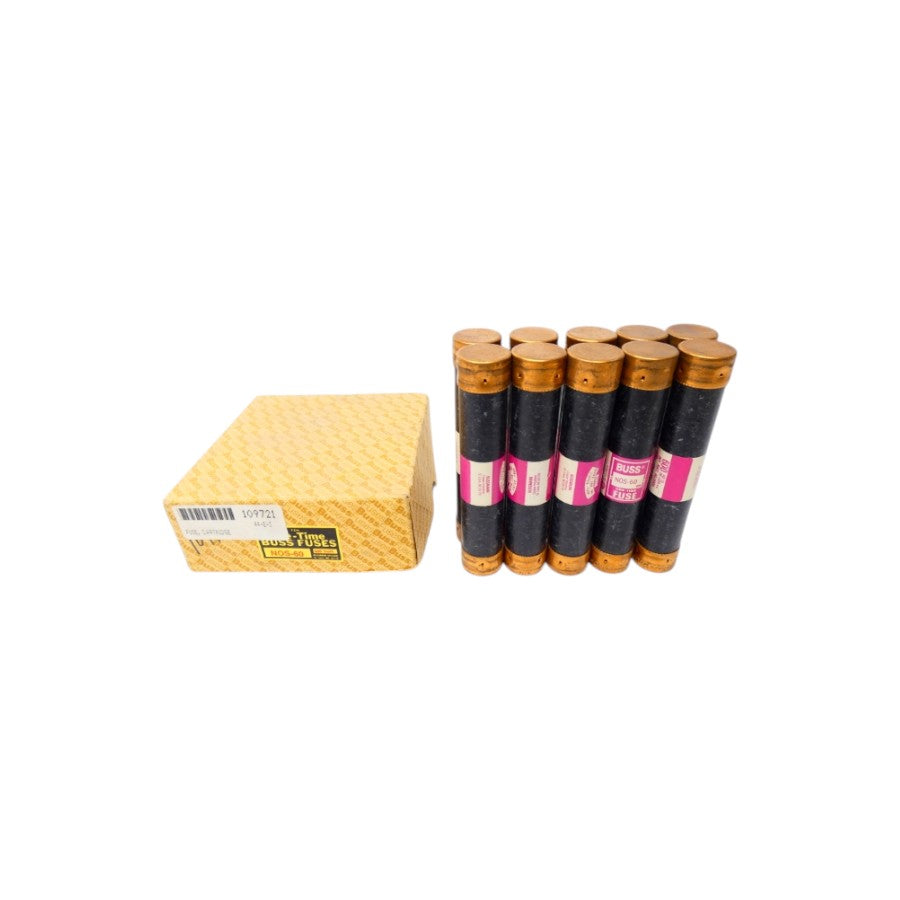 BUSSMANN NOS-60 600VAC 60A (PKG OF 10) (BL/R) NSMP
