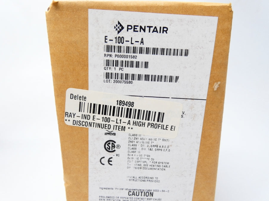 PENTAIR E-100-L-A NSFS