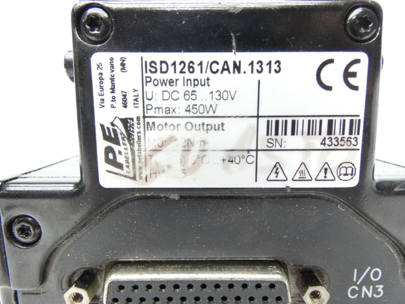 P.E. LABELLERS ISD1261/CAN.1313 130V NSNP