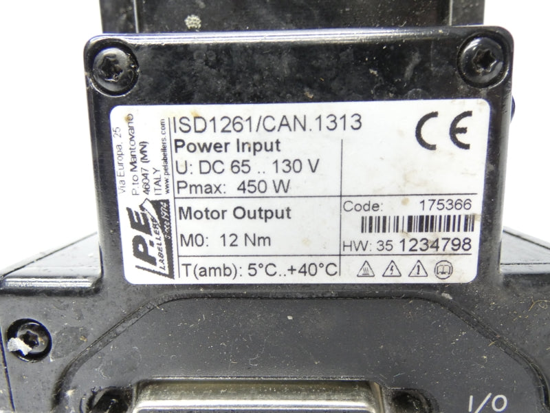 P.E. LABELLERS ISD1261/CAN.1313 130V UNMP