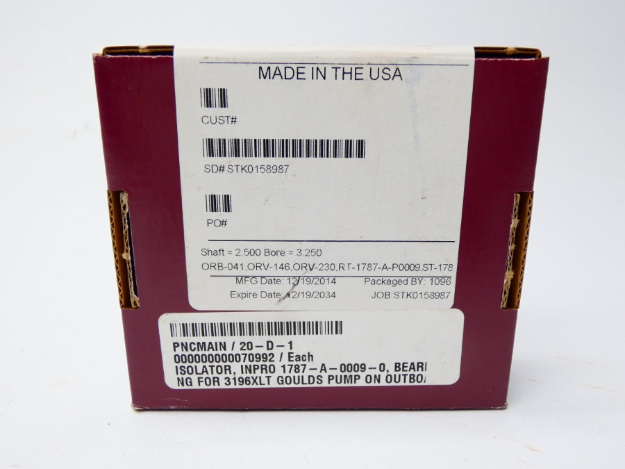INPRO SEAL 1787-A-P0009-0 NSFS