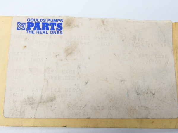 GOULDS PUMP C00264A-1000 NSNP
