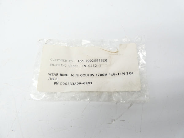 GOULDS PUMP C00333A06-6983 NSNP