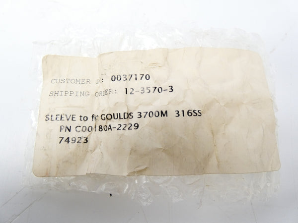 GOULDS PUMP C00180A-2229 NSNP
