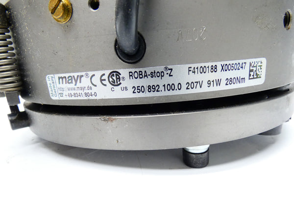MAYR ROBA-STOP-Z 250/892.100.0 207V NSNP
