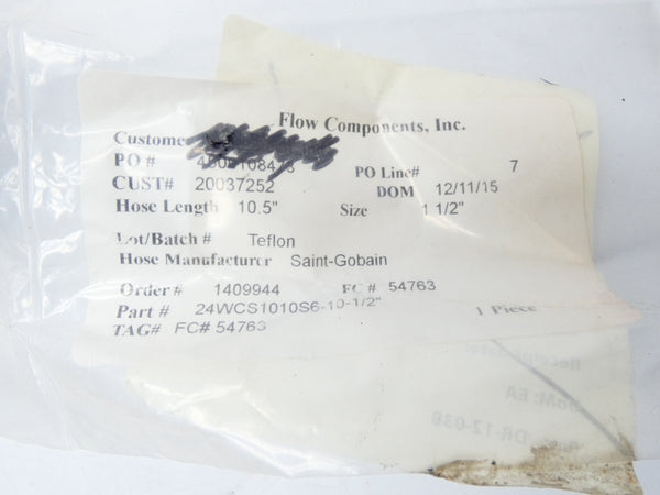 FLOW CONPONENTS 24WCS1010S6-10-1/2" NSMP