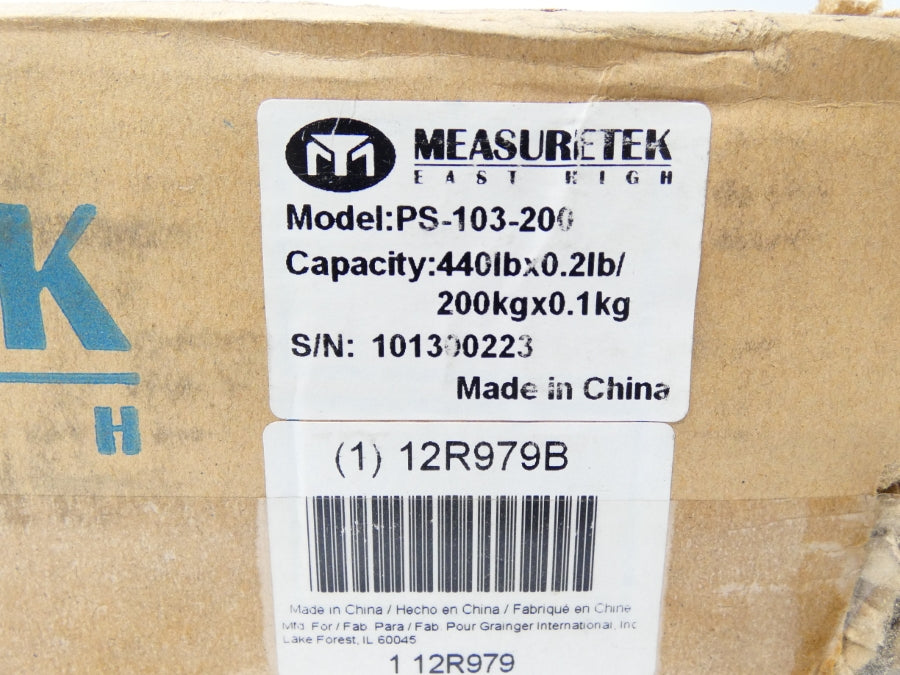 MEASURETEK PS-103-200 NSFS