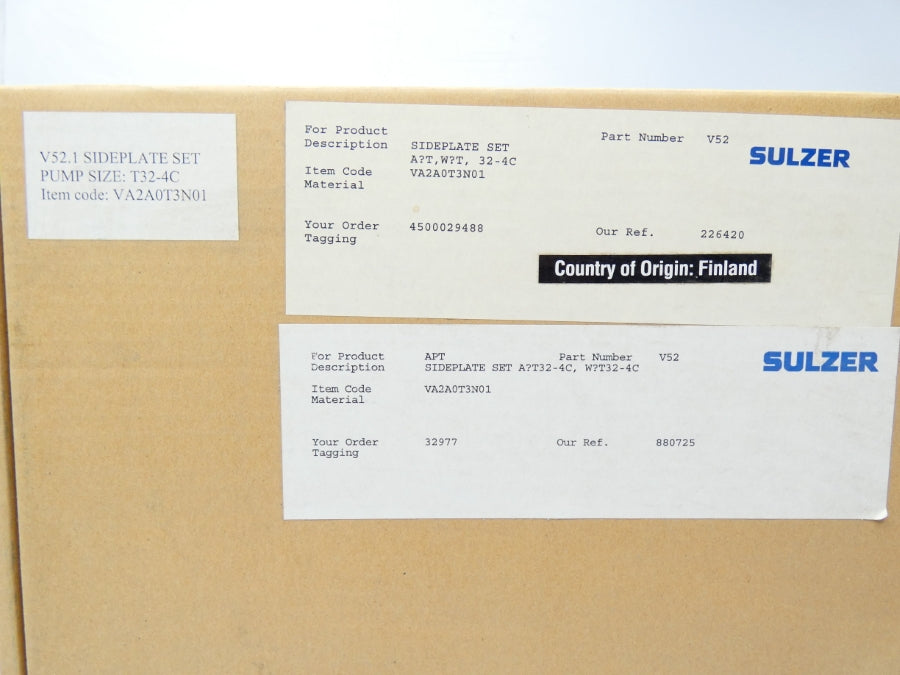 SULZER VA2A0T3N01 V52 NSMP