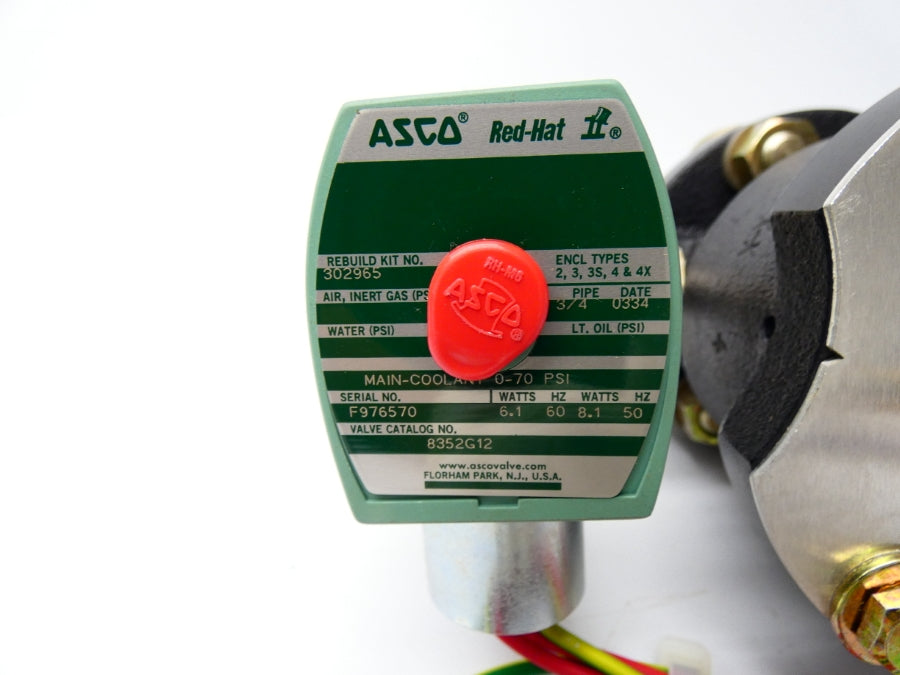 ASCO 8352G12 0-70PSI 3/4" NSNP