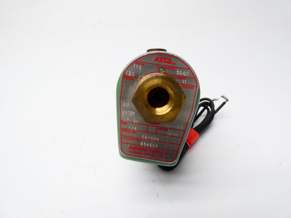ASCO 8345D1 110/120V 10-150PSI 1/4" NSNP