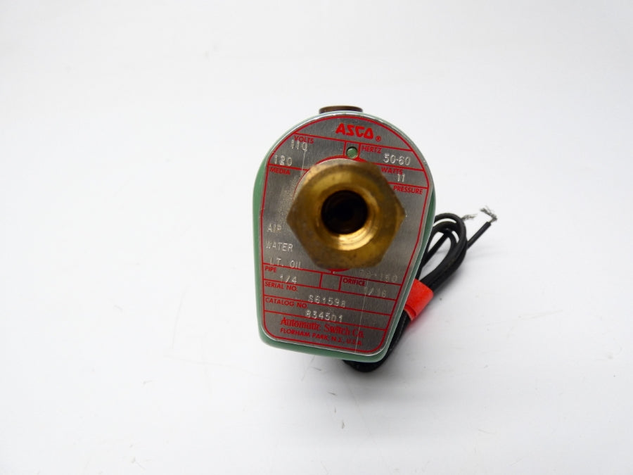 ASCO 8345D1 110/120V 10-150PSI 1/4" NSNP