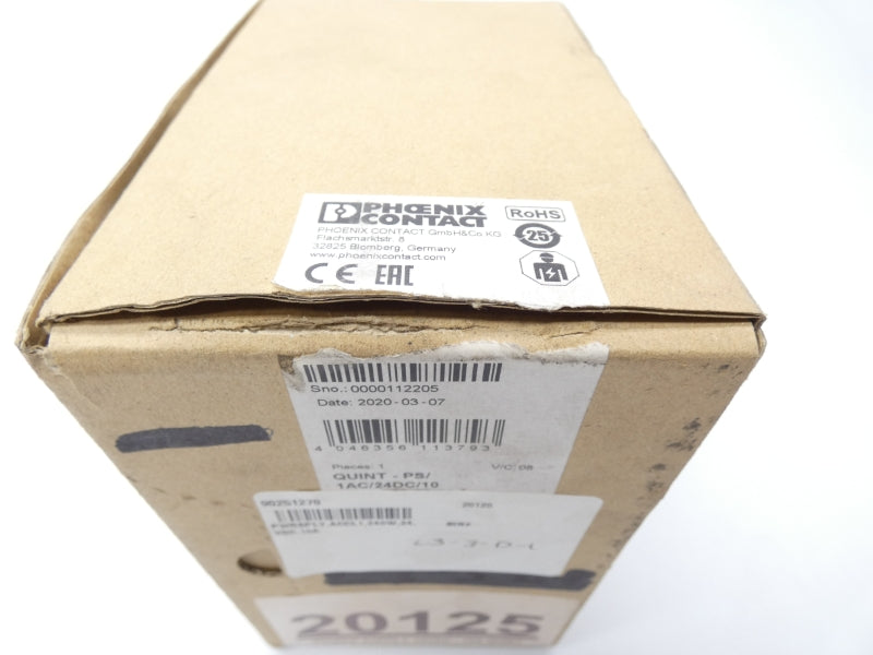 PHOENIX CONTACT QUINT-UPS/24DC/24DC/10 NSMP