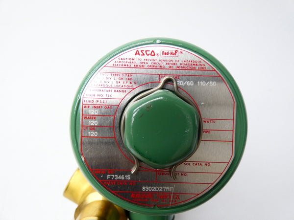 ASCO 8302D27RF 110/120V 120PSI 3/8" NSNP
