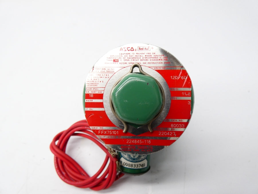 ASCO 224845-118 60/120V 18PSI NSNP