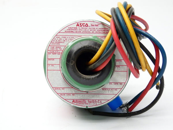 ASCO DAX8320A9007606 240/480V 60PSI 1/4" NSNP