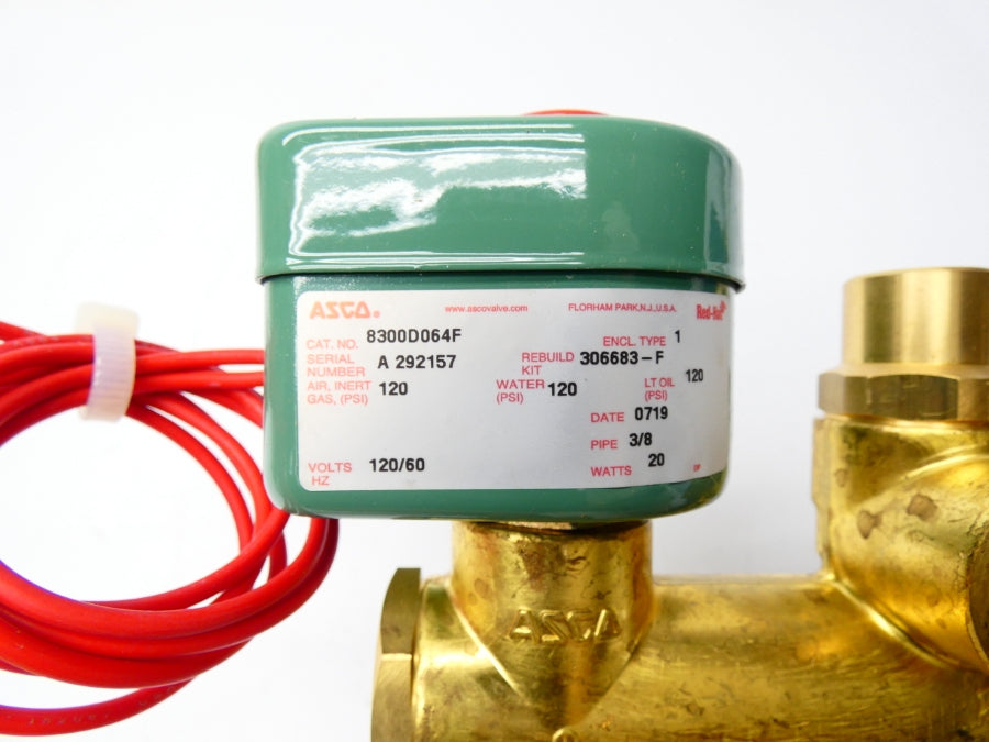 ASCO 8300D064F 120V 120PSI 3/8" NSMP