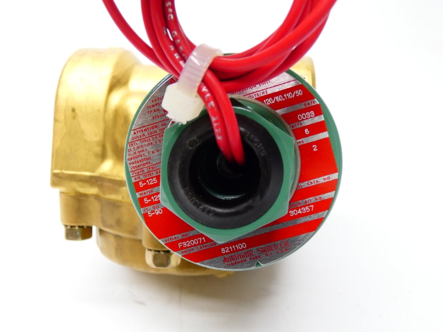 ASCO 8211100 110/120V 5-125PSI 2" NSMP