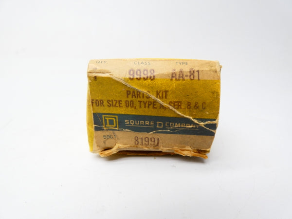 SQUARE D 9998AA-81 8199J NSMP