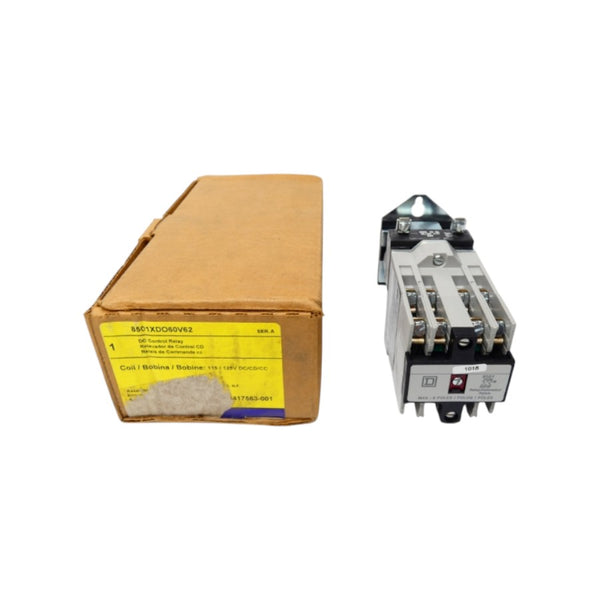 SQUARE D 8501XDO60V62 SER. A 115/125VDC NSMP
