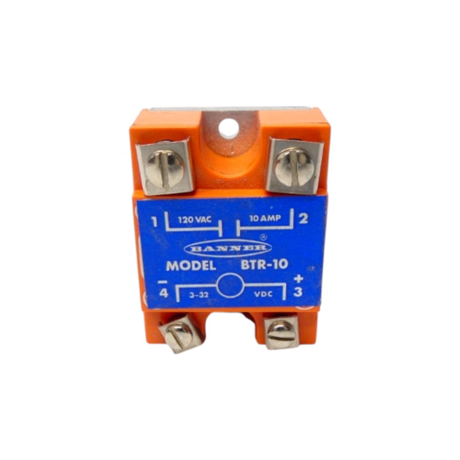 BANNER ENGINEERING BTR-10 120VAC 10A NSNP
